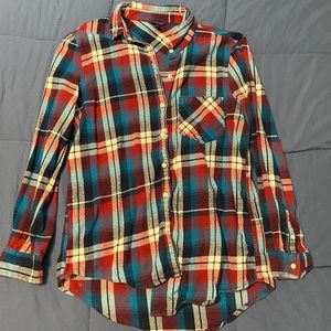 Aéropostale flannel, size small